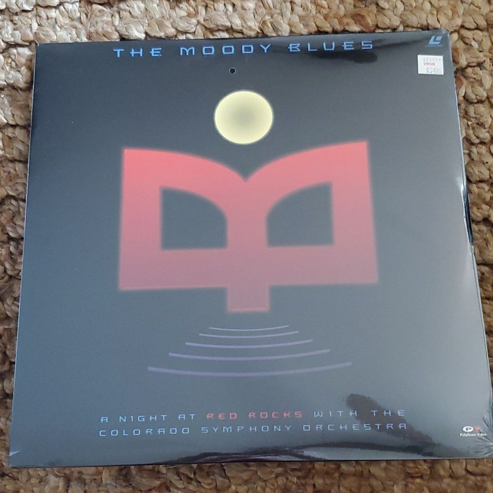 Moody Blues A Night at RED ROCKS laser disc 1993. NEW and SEALED